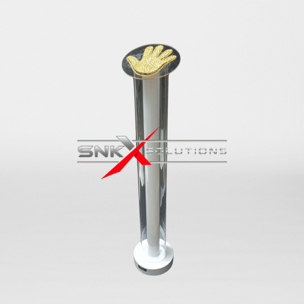 palm scanner gimmick launching white single stripe snk lgp6